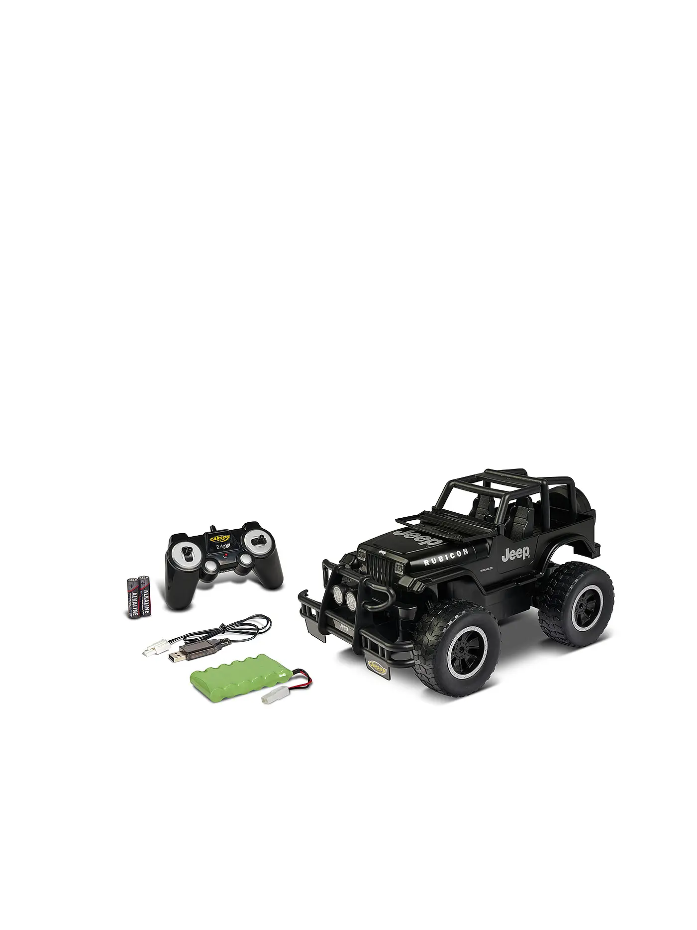 CARSON | 1:12 Jeep Wrangl.2.4G RTR matt schwarz | 